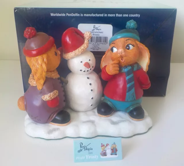 Pendelfin Frosty Snowman boxed new