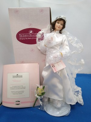 Ashton Drake Century of beautiful brides Grace doll by Sandra Bilotto, boxed
