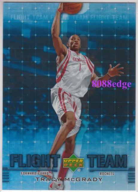 2006-07 UD RESERVE FLIGHT TEAM: TRACY McGRADY #TM ROCKETS 7 TIMES ALL-STAR/HOF