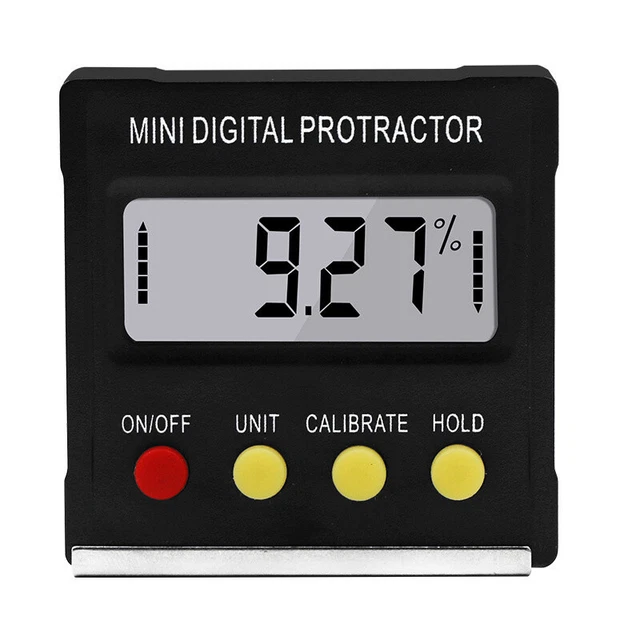 Magnetic Digital Inclinometer Tilt Box Gauge Angle Finder Protractor New