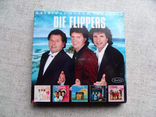 DIE FLIPPERS - ORIGINAL ALBUM CLASSICS - 5 CDs 2021 - NEU - D2
