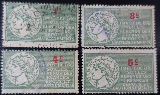 Impôt Sur Les Vélocipèdes – Taxe Fiscale 1943 – Timbre Sur Carton – France