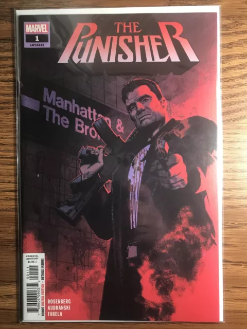 The Punisher, Vol. 12 #1 Greg Smallwood Cover Marvel Comics 2018