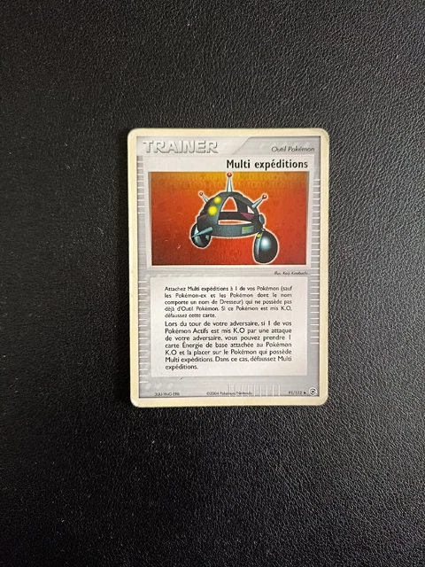 Carte Pokemon MULTI EXPEDITIONS 91/112  Reverse EX Rouge Feu Vert Feuille FR