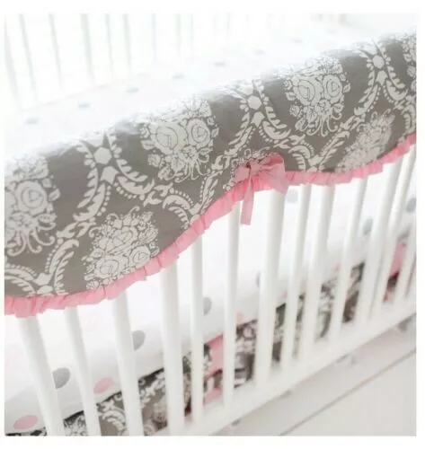 NEW My Baby Sam Olivia Rose Crib Rail Cover