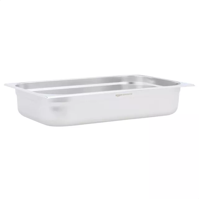 EDELSTAHL GASTRONOMORM PFANNE VOLLE GRÖSSE 100 mm TIEFBEHÄLTER BAIN MARIE DAMPFER