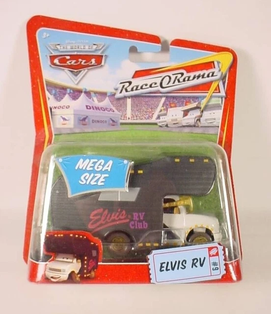 Disny Pixar The World of Cars Race O Rama Mega Size Elvis RV # 9