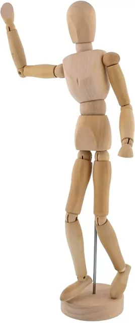 Artist Movable Limbs Male Wooden Toys Figure Model Mannequin Manikin Adjustable