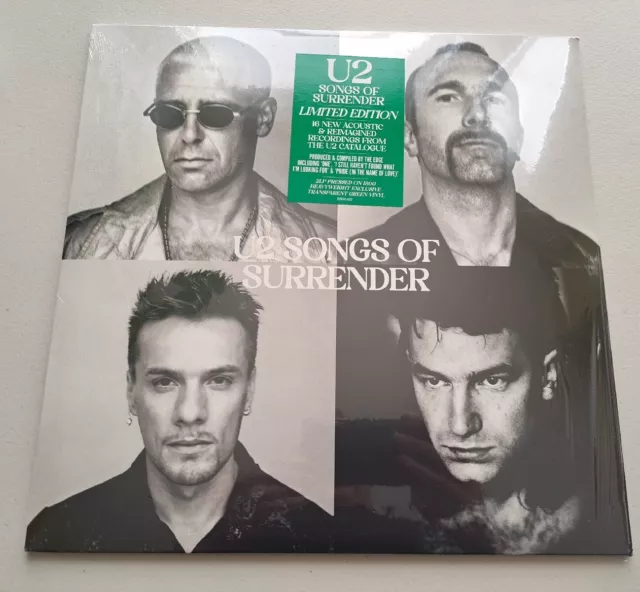 U2 Songs Of Surrender Spotify Fans First Exclusive Transparent Green Vinyl Rare