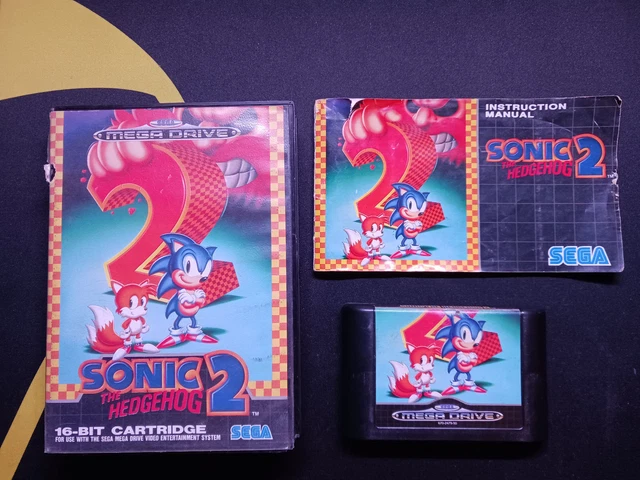 SONIC 2 THE Hedgehog pour SEGA Megadrive Complet PAL EUR 18,90 ...