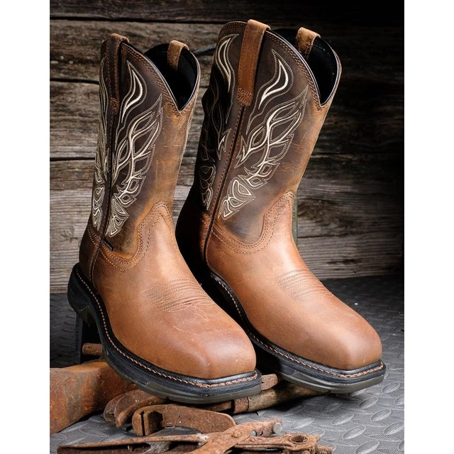 NEW MEN'S ARIAT WorkHog XT Phoenix Carbon Toe Western Work Boot ...