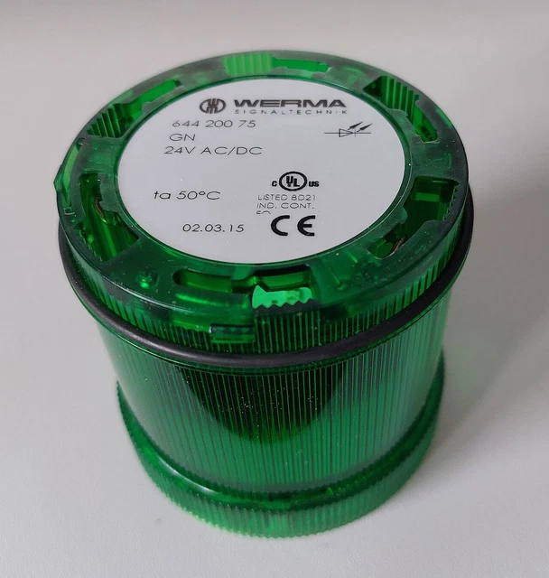 Werma Signaltechnik LED Dauerlicht 24V DC, 64420075