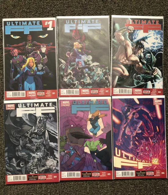 Ultimate FF #1-6 VF/NM complete - fantastic four - fialkov Set