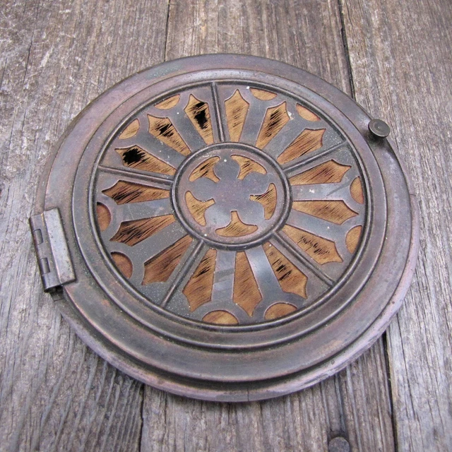 Antique Brass Air Vent Grate Grille