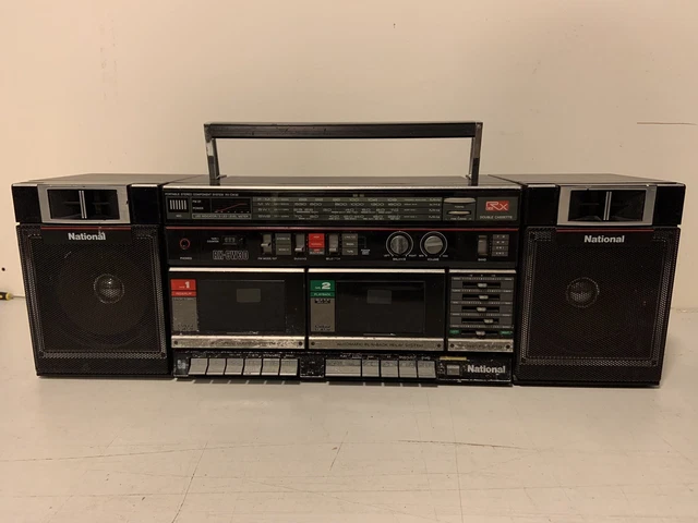 rare boombox radio cassette national panasonic rs 4150lj