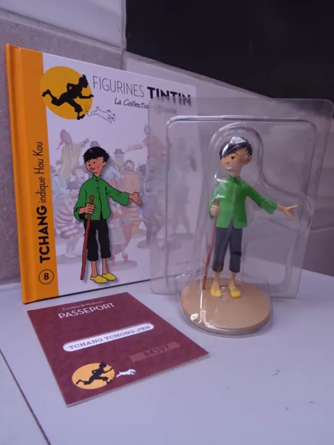 Figurine tintin N° 8 TCHANG collection officielle