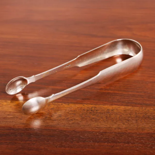 Artemus Ward Truesdell? Boston,Ma Coin Silver Sugar,Ice Tongs 1825 Monogram F