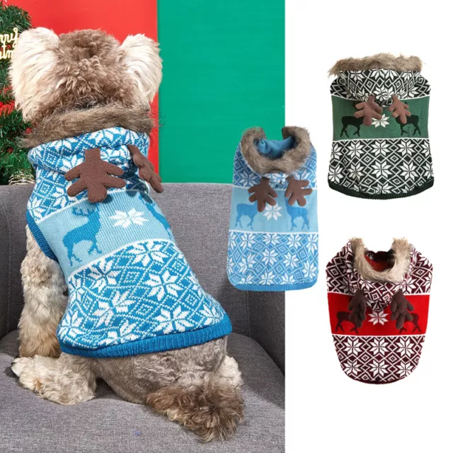 Pet Hoodie Clothes Puppy Dog Warm Jumper Sweater Coat Small Chihuahua Coat