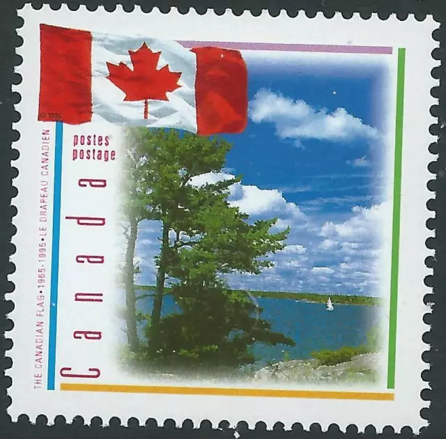 Canada Sg1630 1995 Anniv Of National Flag Mnh