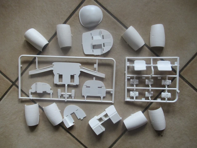 pièces de rechange pour AIRBUS A 380, HELLER, 1/125, réf: 52904, (airfx, revell)