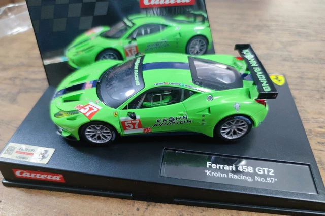 カレラ1/32フェラーリ458イタリアGT2 KROHN RACING 未使用品 1:32