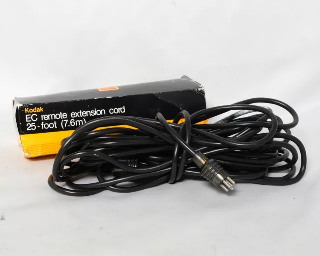 Kodak EC Remote Extension Cord 25 FT used CAT 140 1363 Carousel Ektagraphic