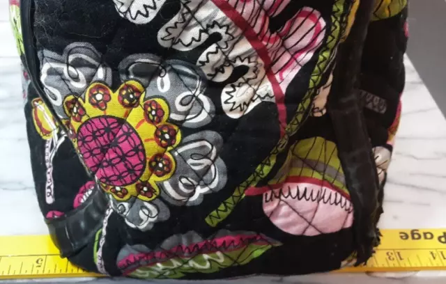 Vera Bradley Moon Blooms Overnighter Travel Bag SOLD "AS IS" w NO SHOULDER STRAP 3