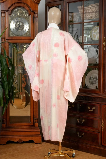 Dear Vanilla Japanese Juban Undergown Women's Kimono Genuine Vintage Mint 8