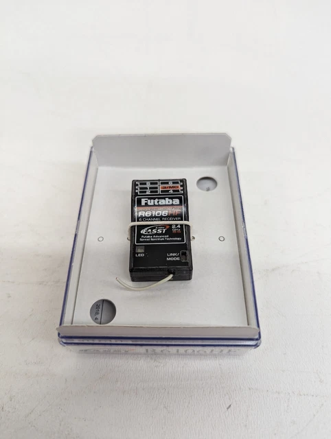 Futaba R6106HF FASST Receiver 6 Channel RC Radio Control Futaba R6106HF FASST Receiver 6 Channel RC Radio Control