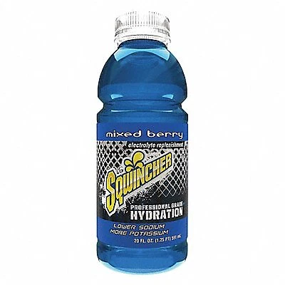 Sports Drink: Regular, 20 oz Yield per Unit, 20 oz Thirst Quencher Pack Size, 24