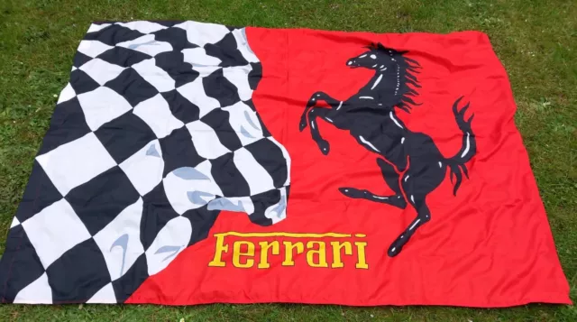 Vintage Ufficiale Ferrari 1999 Large Bandiera 77×55