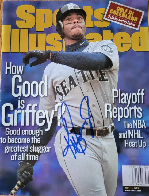 Ken Griffey Jr., Autographed Sports Illustrated Magazine, May 17, 1999