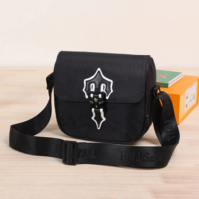 TRAPSTAR BAG 1.0 Irongate Cross Body Reflective Messenger Bag New UK £