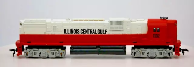 Tyco Illinois Central Gulf Diesel Engine HO Scale Train #1102