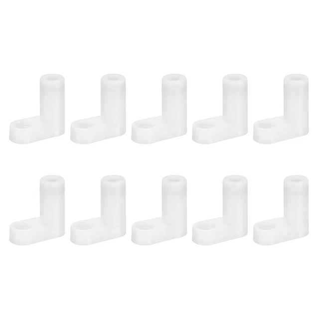 PCB Plástico Fijo Pies Circuito Placa Separador Blanco Espaciador 20mm, 100uds