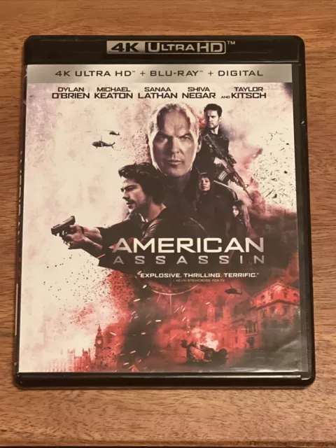 AMERICAN ASSASSIN [NEW 4K UHD Blu-ray] With Blu-Ray, 4K Mastering