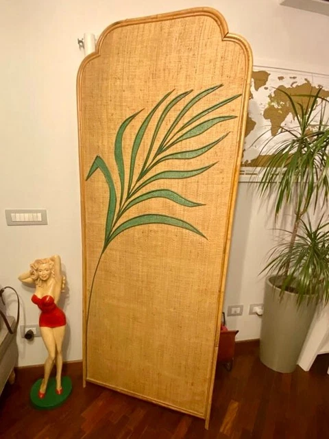 4 Pezzi di Decorazioni da Parete Bohémien in Paglia Intrecciata e Rattan Intrecciato, Piatto da Appendere a Parete in Paglia, Ciondolo Intrecciato a Parete, Arazzi Intrecciati, Decorazione per Cesto D