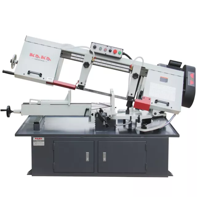 KAKA Dual Miter Metal Cutting Band Saw 10.2”x16.9” Capacity 2 HP power BS-1018T