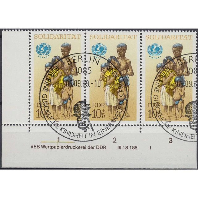 DDR Nr. 3275 DV gestempelt "Druckvermerk"