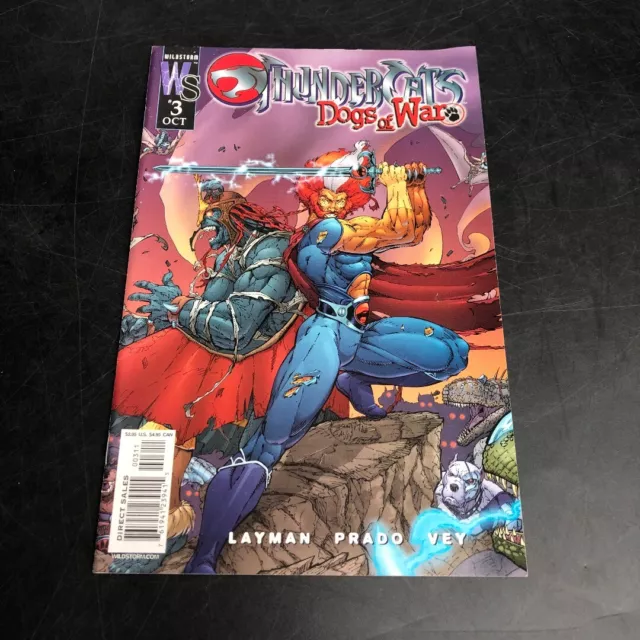 Thundercats Dog Of War Comic Vol 3 Layman Prado Vey Wildstorm October -CP