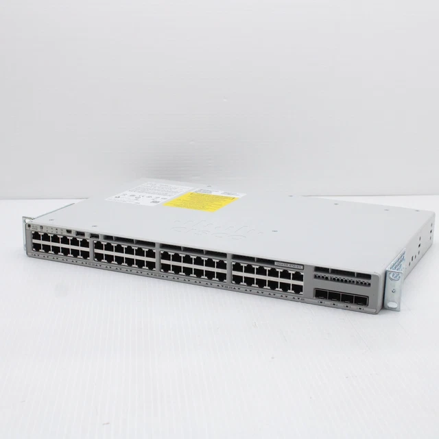 CISCO CATALYST 9200L C9200L-48P-4G-E V01 48-Port Gigabit PoE+ Switch ...