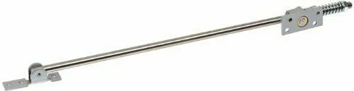 Glynn Johnson Overhead Door Holder Hold Open & Stop Satin Stainless Steel US32D