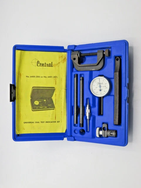Central Universal Dial Test Indicator Set, Continuous Dial - No. 6400 6401**NICE