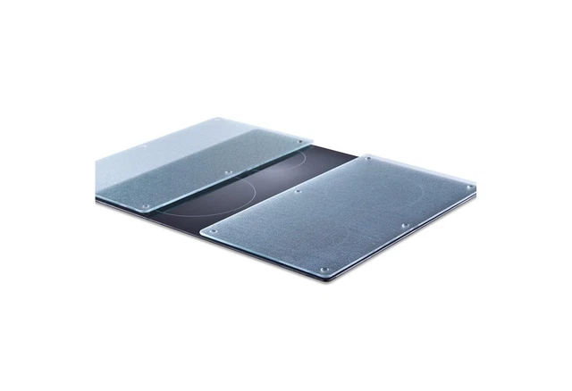 ZELLER PRESENT HAUSRAT Schneide-/Abdeckplatte Glas 2er Set