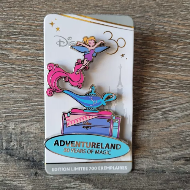 Pin Clochette / Adventureland Lamp - El 700 / 30 ans de magie / Disneyland Paris