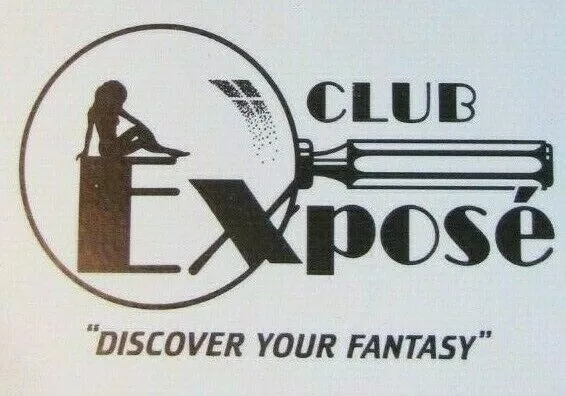 Girlie: Club Exposé Gentleman's Strip Club Matchbook Cover (Montreal Quebec) D23