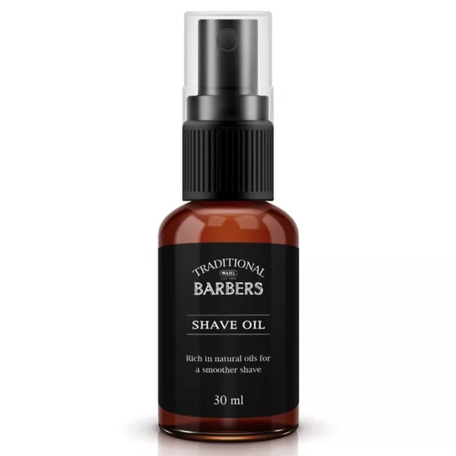 Wahl Traditional Barbers Shave Oil - 30ml | AUS SELLER