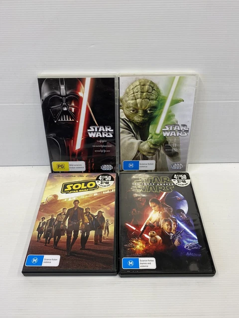 Star Wars Collection X 8 Movies - PAL Region 4 - VGC A50