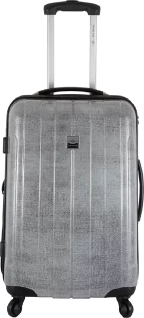 FRANCE BAG Valise 70 cm rigide en polycarbonate long séjour Silver Jeans