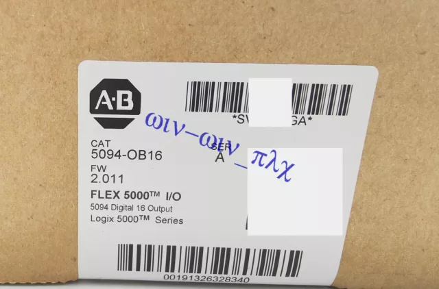 New Factory Sealed Allen Bradley 5094-OB16 Ser A Flex 5000 Output Module